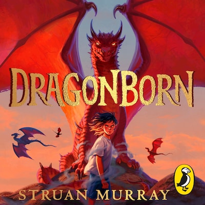 Dragonborn – omslag til lydbogen af Struan Murray