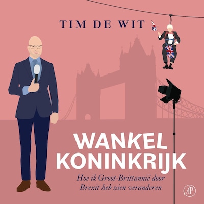 Wankel koninkrijk – omslag van het luisterboek van Tim de Wit