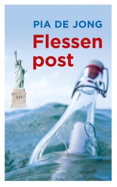 Flessenpost – omslag van het luisterboek van Pia de Jong