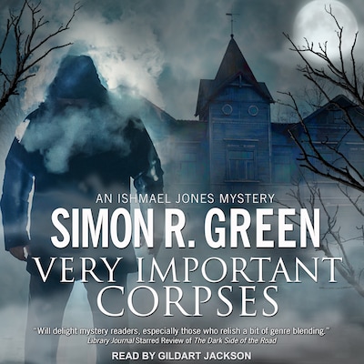 Very Important Corpses – omslag til lydbogen af Simon R. Green