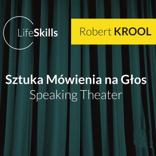 Sztuka Mówienia na Głos – Speaking Theater – okładka audiobooka, autor Robert Krool