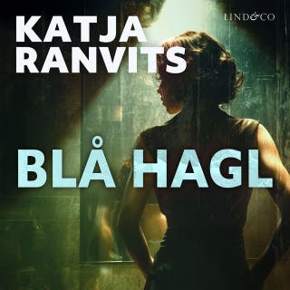 Blå hagl – omslag til lydbogen af Katja Ranvits