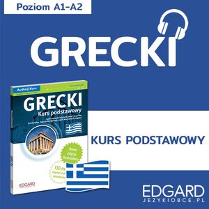 Grecki Kurs Podstawowy. Audio kurs – okładka audiobooka, autor Natalia Drosou