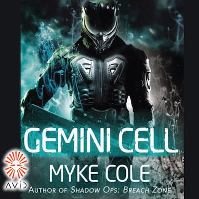 Gemini Cell – omslag til lydbogen af Myke Cole