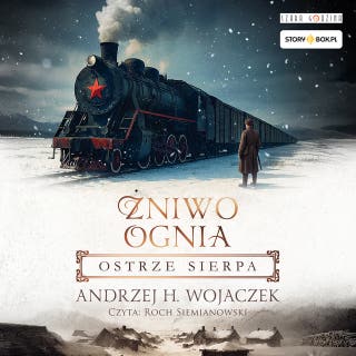 Żniwo Ognia. Tom 2. Ostrze sierpa – okładka audiobooka, autor Andrzej H. Wojaczek