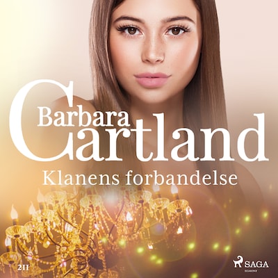 Klanens forbandelse – omslag til lydbogen af Barbara Cartland