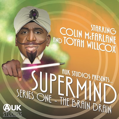 Supermind: Season One - The Brain Drain – omslag til lydbogen af Barnaby Eaton-Jones, Nic Ford