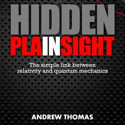 Hidden In Plain Sight – omslag til lydbogen af Andrew Thomas