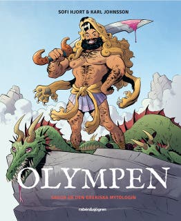 Olympen : sagor ur den grekiska mytologin – omslag till ljudboken av Sofi Hjort