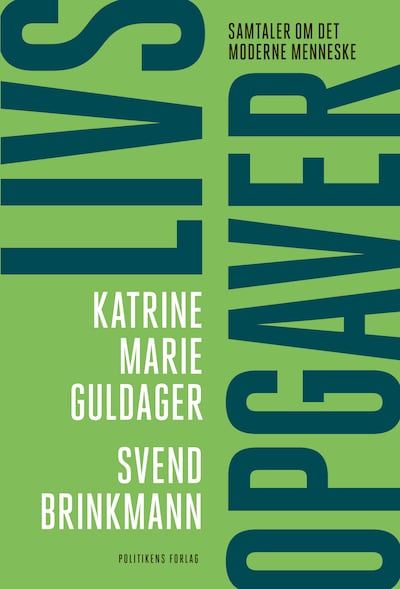 Livsopgaver – omslag til lydbogen af Svend Brinkmann, Katrine Marie Guldager