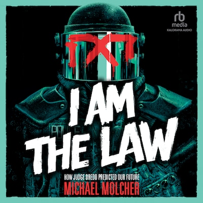 I Am the Law – omslag til lydbogen af Michael Molcher
