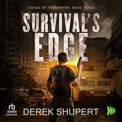 Survival's Edge – omslag til lydbogen af Derek Shupert