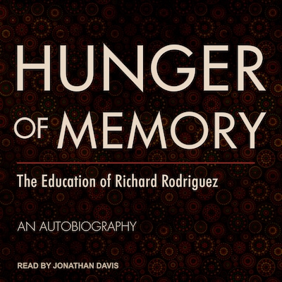 Hunger of Memory – omslag til lydbogen af Richard Rodriguez