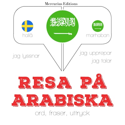 Resa på arabiska – omslag till ljudboken av JM Gardner