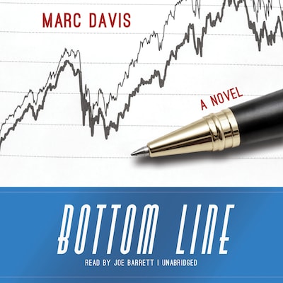 Bottom Line – omslag til lydbogen af Marc Davis