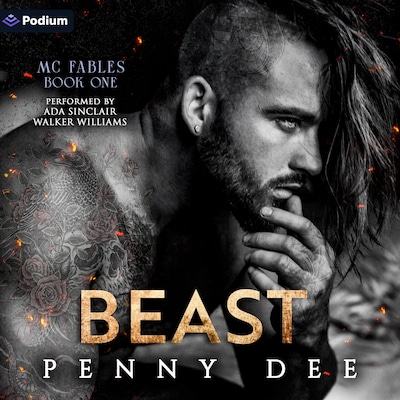 Beast – omslag til lydbogen af Penny Dee
