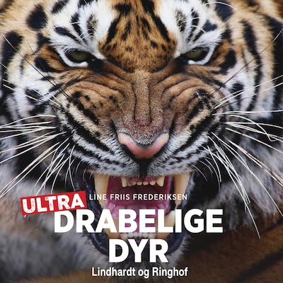 Drabelige dyr – omslag til lydbogen af Line Friis Frederiksen