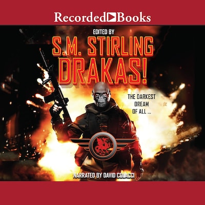 Drakas! – omslag til lydbogen af S.M. Stirling