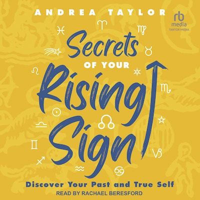 Secrets of Your Rising Sign – omslag til lydbogen af Andrea Taylor