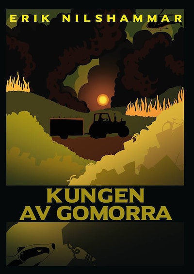 Kungen av Gomorra – omslag till ljudboken av Erik Nilshammar