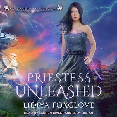 Priestess Unleashed – omslag til lydbogen af Lidiya Foxglove