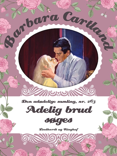 Adelig brud søges – omslag til lydbogen af Barbara Cartland