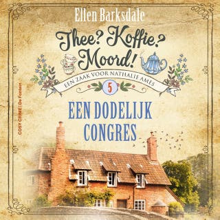 Een dodelijk congres – omslag van het luisterboek van Ellen Barksdale