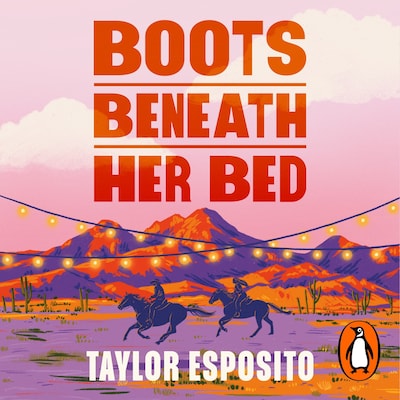 Boots Beneath Her Bed – omslag til lydbogen af Taylor Esposito