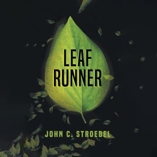 Leaf Runner – omslag till ljudboken av John C Stroebel