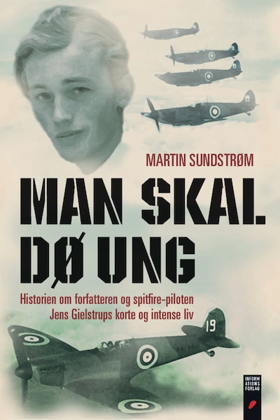 Man skal dø ung – omslag til lydbogen af Martin Sundstrøm