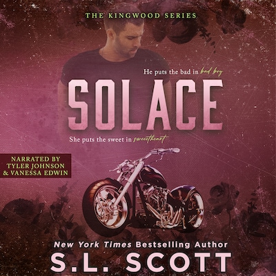 Solace – omslag til lydbogen af S.L. Scott