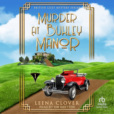 Murder at Buxley Manor – omslag til lydbogen af Leena Clover