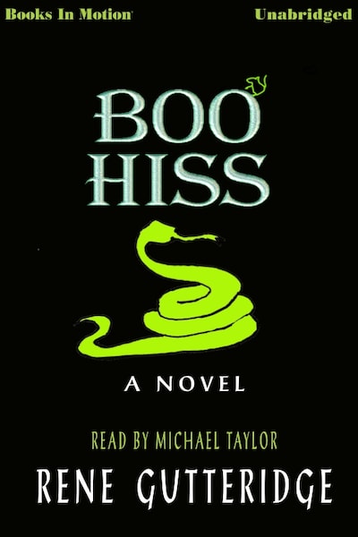 Boo Hiss – omslag til lydbogen af Rene Gutteridge