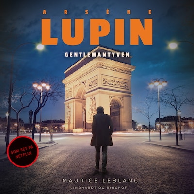 Arsène Lupin – gentlemantyven – omslag til lydbogen af Maurice Leblanc