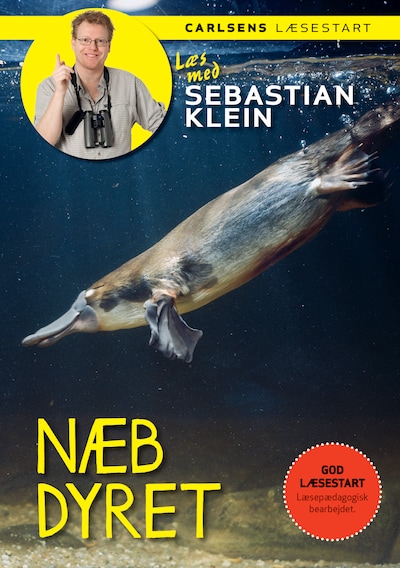 Læs med Sebastian Klein: Næbdyret – omslag til lydbogen af Sebastian Klein