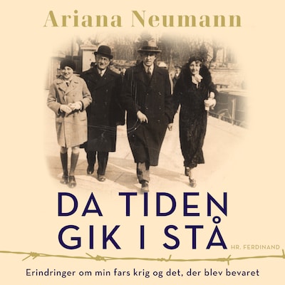 Da tiden gik i stå – omslag til lydbogen af Ariana Neumann