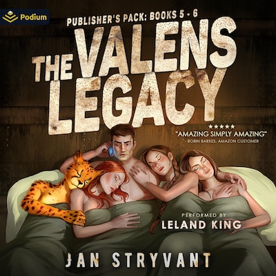 The Valens Legacy: Publisher's Pack 3 – omslag til lydbogen af Jan Stryvant