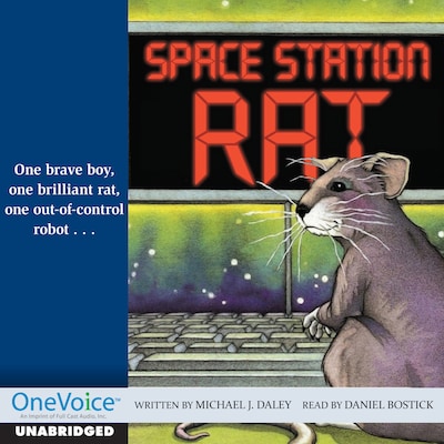Space Station Rat (Unabridged) – omslag til lydbogen af Michael J. Daley