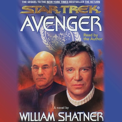 Star Trek: Avenger – omslag til lydbogen af William Shatner