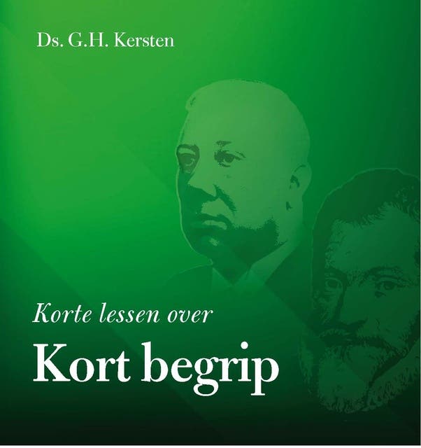 Korte lessen over kort begrip – omslag van het luisterboek van G.H. Kersten