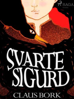 Svarte Sigurd – omslag till ljudboken av Claus Bork