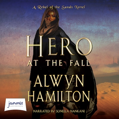 Hero at the Fall – omslag til lydbogen af Alwyn Hamilton