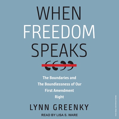 When Freedom Speaks – omslag til lydbogen af Lynn Greenky