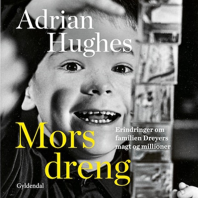 Mors dreng – omslag til lydbogen af Adrian Hughes