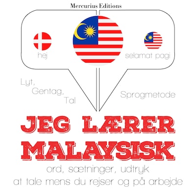 Jeg lærer malaysisk – omslag til lydbogen af JM Gardner
