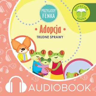Przygody Fenka. Adopcja – okładka audiobooka, autor Dominika Gałka