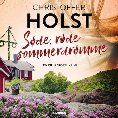 Søde, røde sommerdrømme – omslag til lydbogen af Christoffer Holst