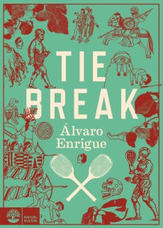 Tiebreak – omslag till ljudboken av Alvaro Enrigue