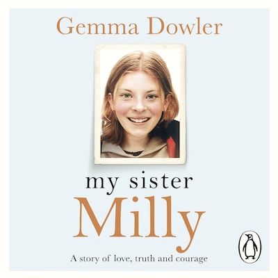My Sister Milly – omslag til lydbogen af Gemma Dowler