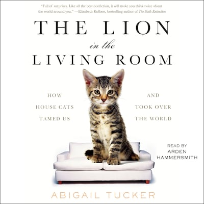 The Lion in the Living Room – omslag til lydbogen af Abigail Tucker